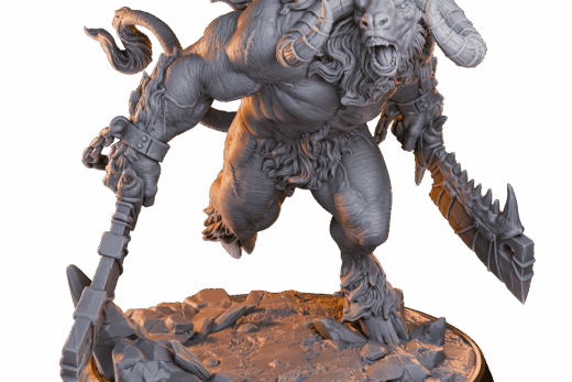 Minotaur of baphomet