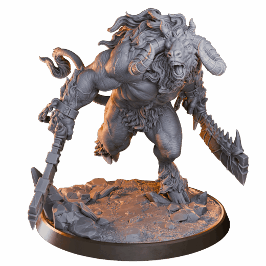 Minotaur of baphomet