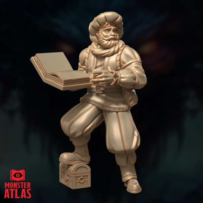 Monster Atlas 25 10 Waterdeep NPC Volothamp Volo Geddarm