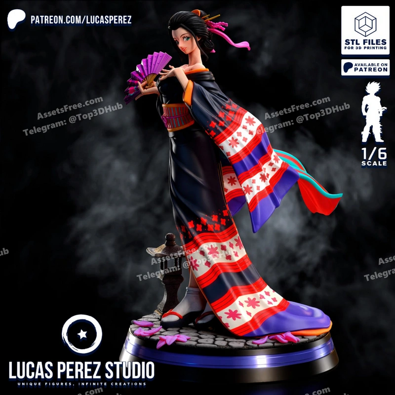 NICO ROBIN – LUCAS PEREZ – STL 3D Print Model | AssetsFree.com NICO ROBIN LUCAS PEREZ