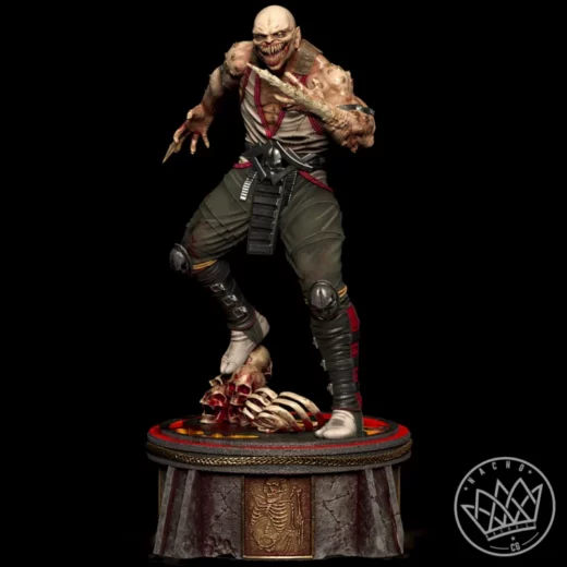 Nacho CG Fan Art Baraka from MK Statue