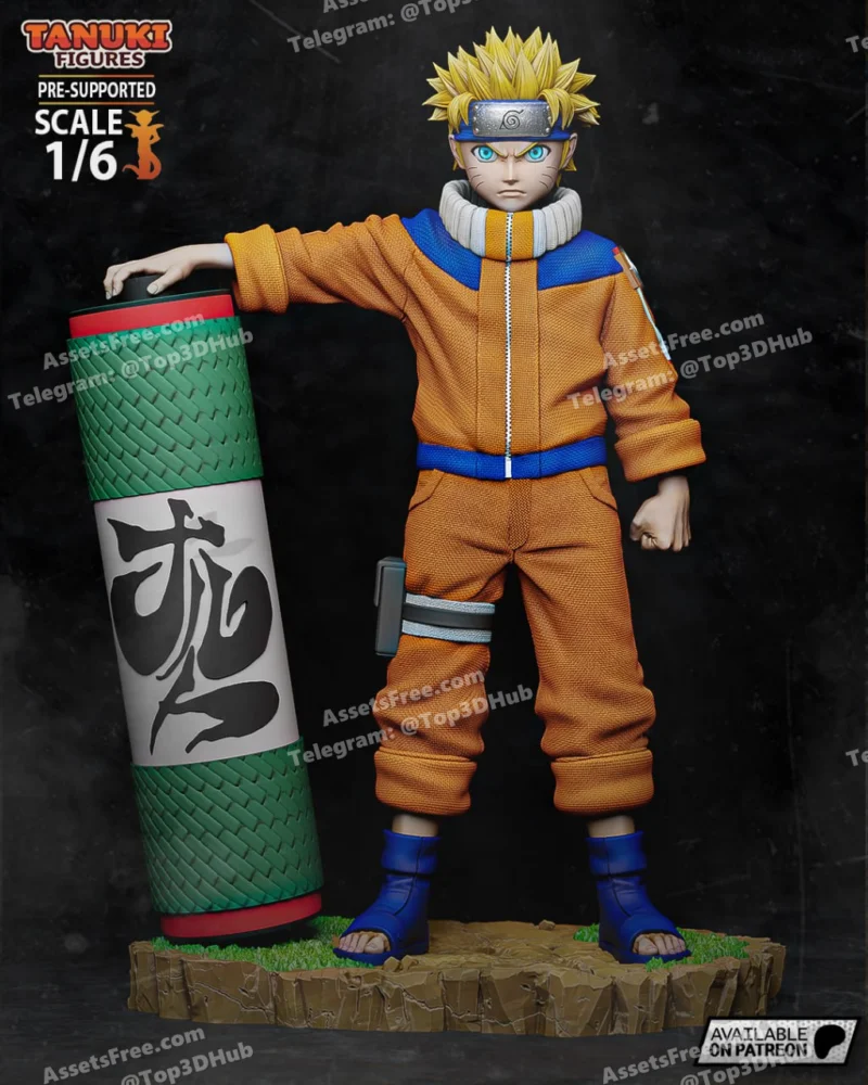 Naruto_FULLSIZE_TanukiFigures – STL 3D Print Model | AssetsFree.com Naruto FULLSIZE TanukiFigures