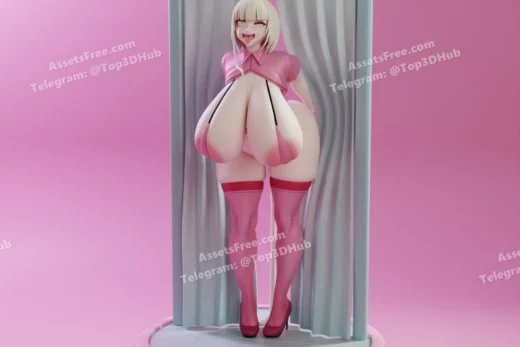 Naughty Nurse Gaping her Asshole