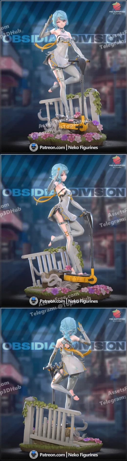 Neko Figurines Zenless Zone Zero Seed Jr