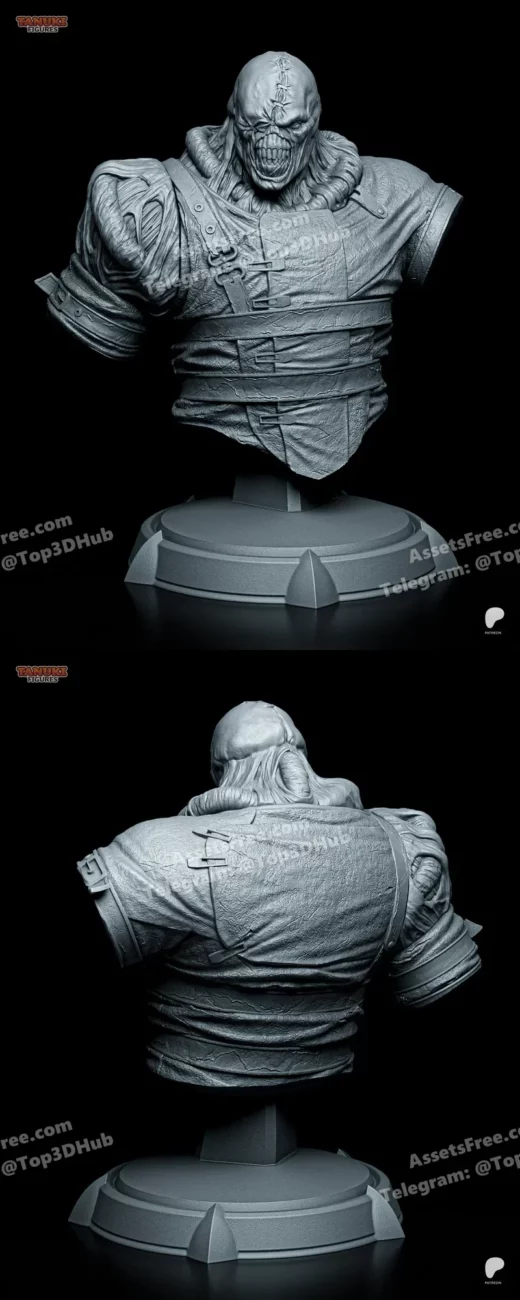 Nemesis Residual Evil Bust