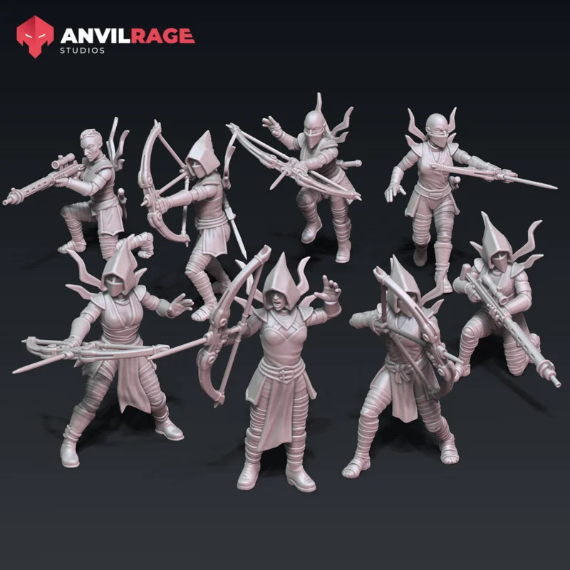 Nightsisters of Dathomir – 2 – AR225 – STL 3D Print Model | AssetsFree.com Nightsisters of Dathomir 2 AR225