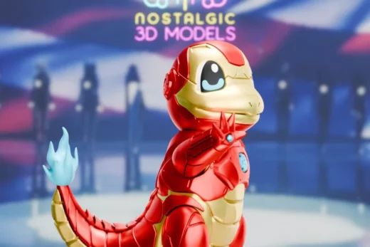 Nostalgic3DModels Charmander Ironman