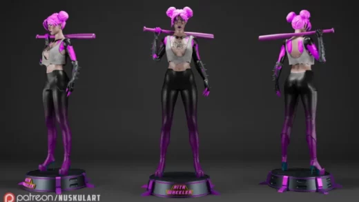 Nuskul Art Rita Wheeler King Size