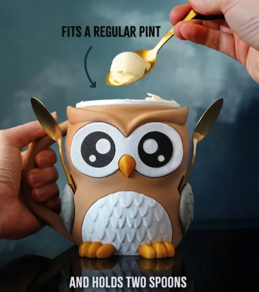 Owl Ice Pint Holder