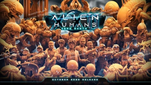 Papsikels 2025 10 Aliens vs Humans; Xeno Earth