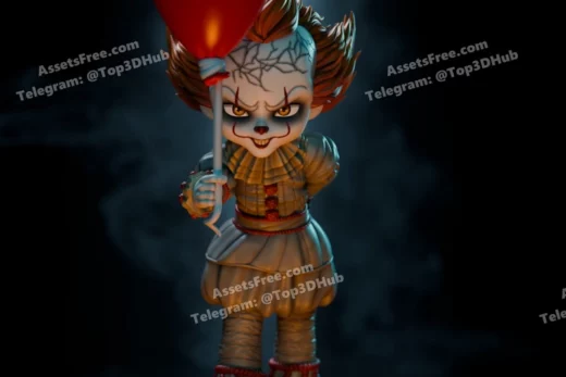 Pennywise (IT) Chibi Chibi Land Figures