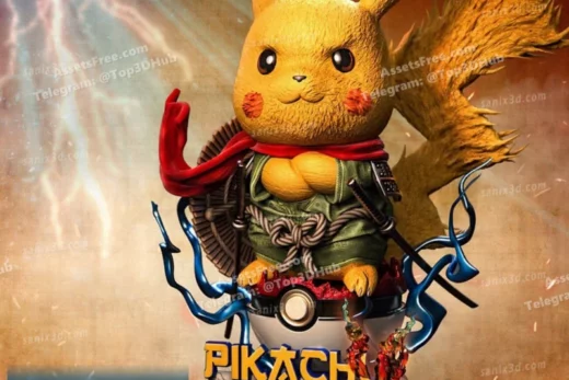 Pikachu (Pokemon) Sanix