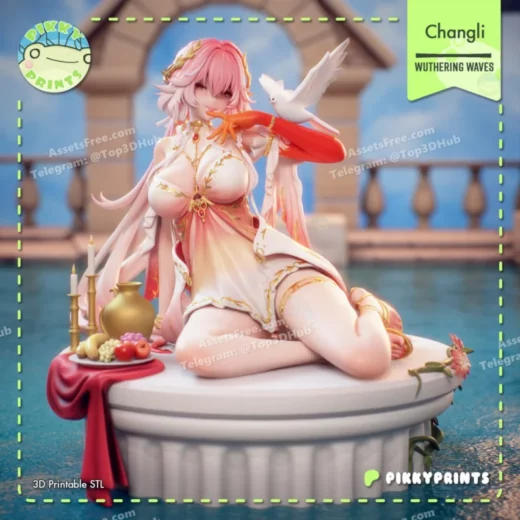 Pikky Prints Wuthering Waves Changli