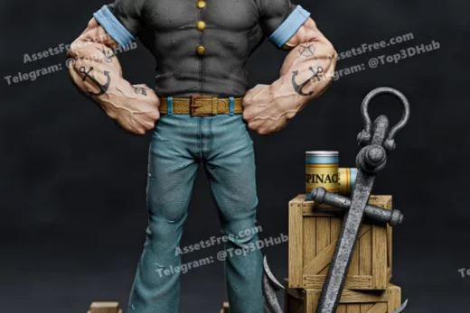 Popeye Bust TanukiFigures