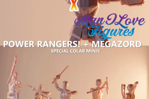 Power Rangers and Megazord 3D Print Model