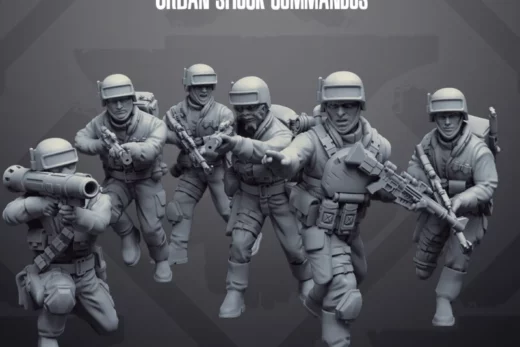 Rebel Trooper Urban Schok Commandos SF368