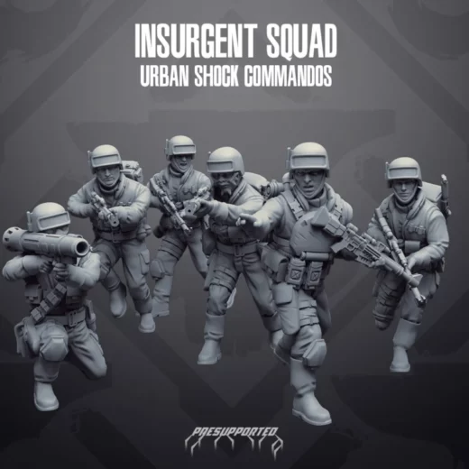 Rebel Trooper Urban Schok Commandos SF368