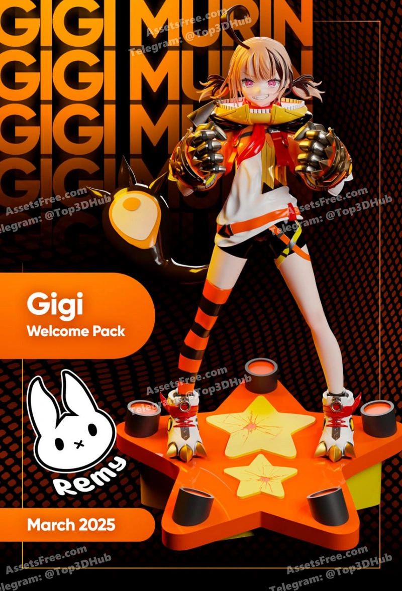 Remy sculpts gigi murin