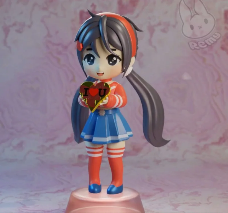 Remy Sculpts Mita Miside