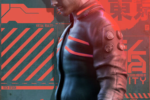 Rons Cyberpunk Custom Shapes and Brushes