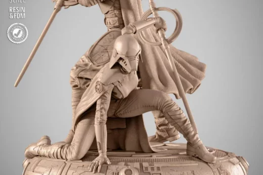 SW3D Gran Inquisitor and Second Sister Diorama