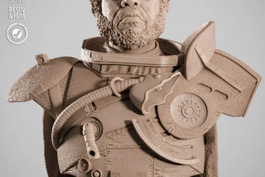 SW3D Saw Gerrera Portrait Bust