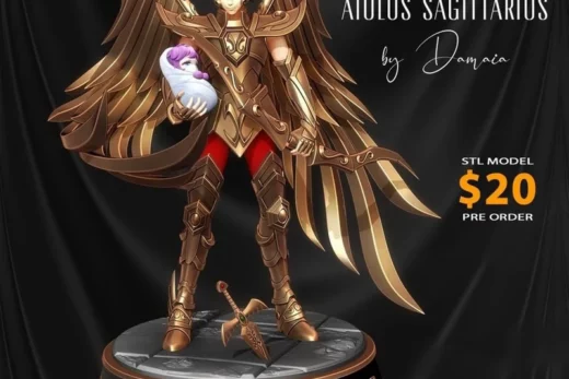 Saint Seiya Aiolos Sagittarius by Specialstl