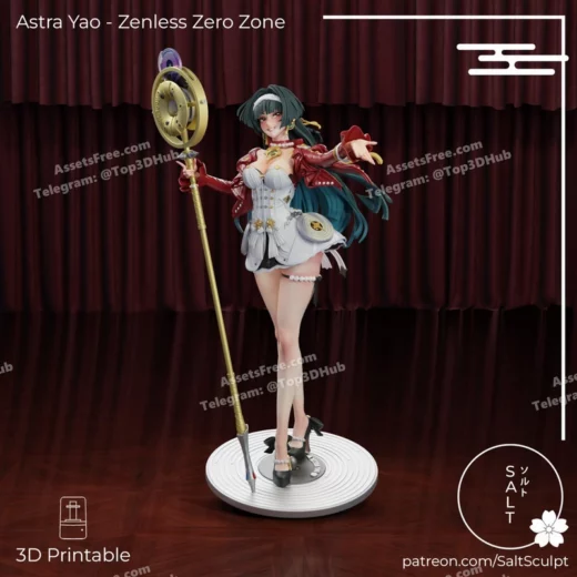 SaltSculpt Zenless Zone Zero Astra Yao