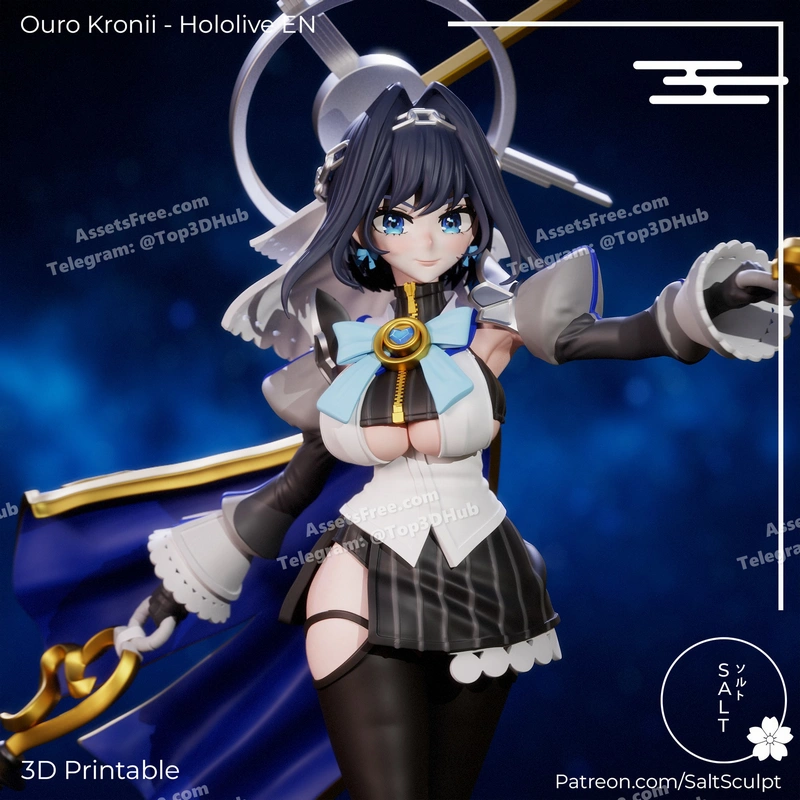 Saltsculpt ouro kronii