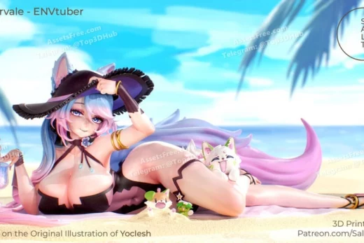 Saltsculpt Silvervale En Vtuber