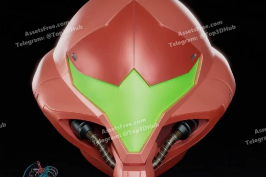 Samus Dread helmet
