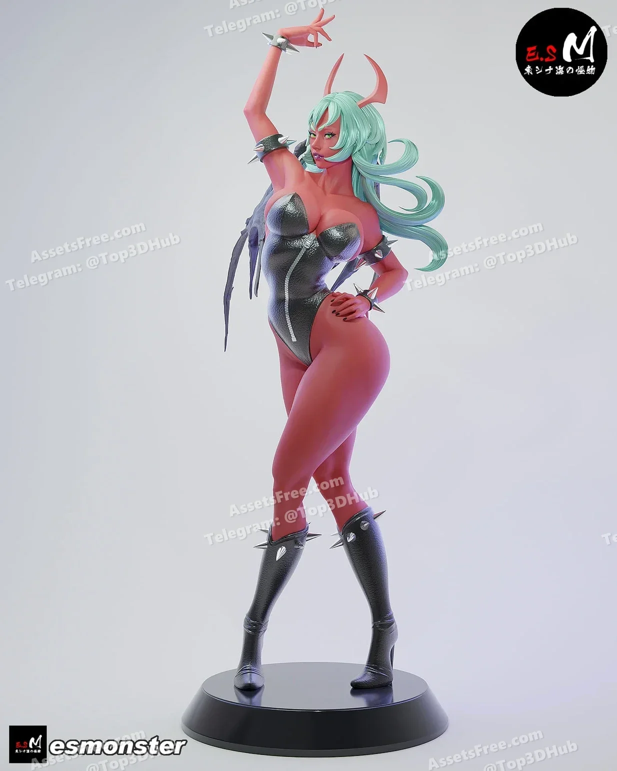 Scanty – STL 3D Print Model | AssetsFree.com Scanty