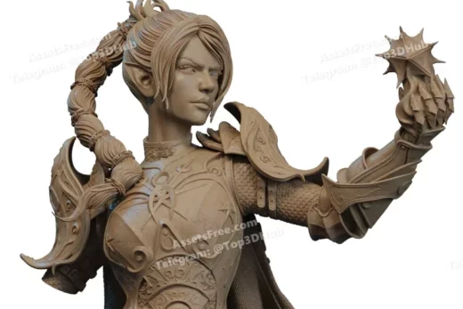 Shadowheart Bust 3D print