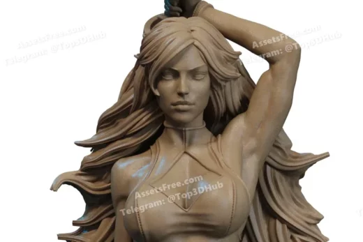 She Hulk Bust 3D Print