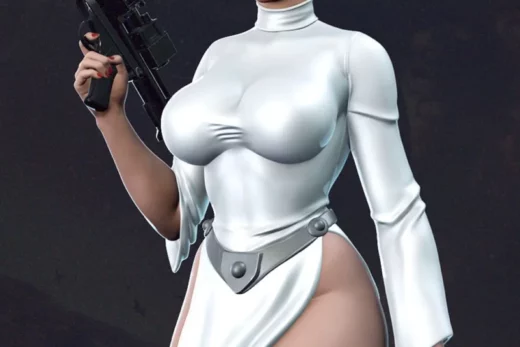 Star Wars Princess Leia Shadaloo Studios SFW + NSFW