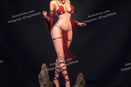 Star Wars Twi'lek Hostess Abe 3D