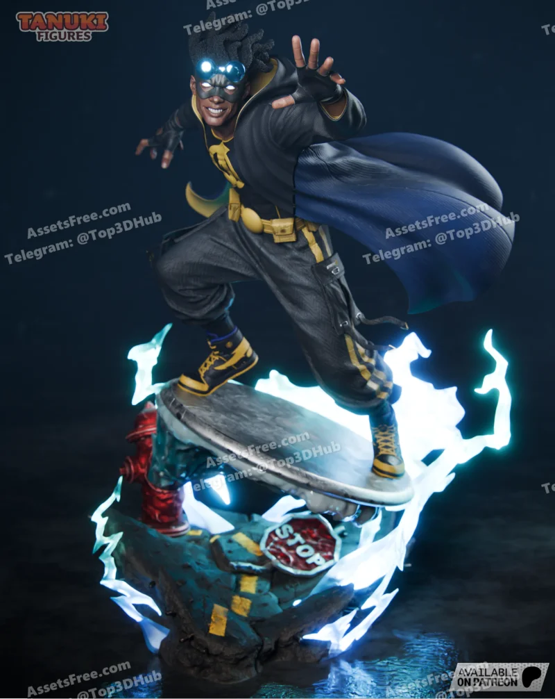 StaticShock FULLSIZE TanukiFigures
