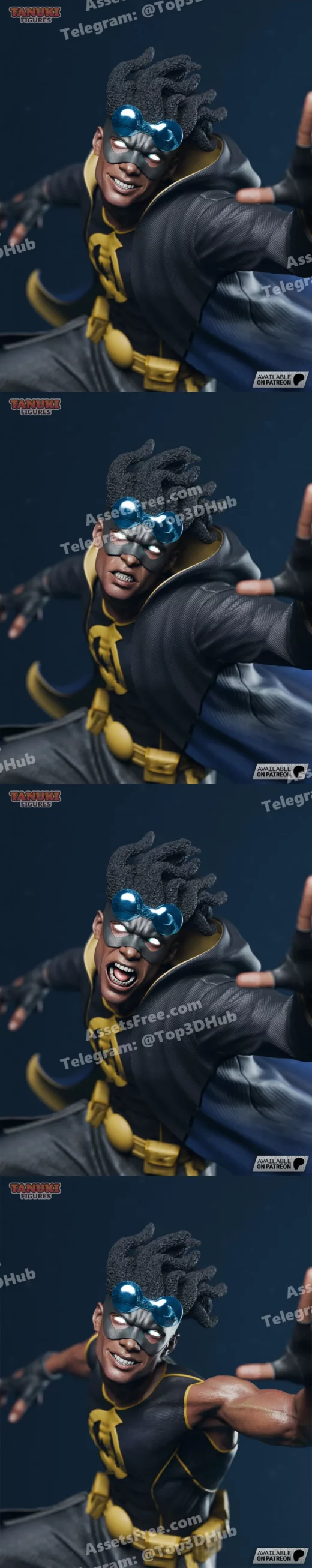 Static Shock BUST TanukiFigures