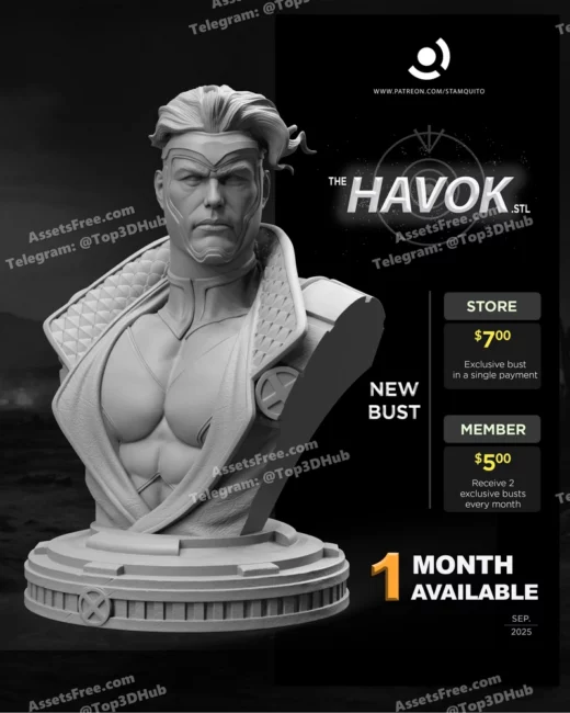 Stayln Quitto Havok Bust