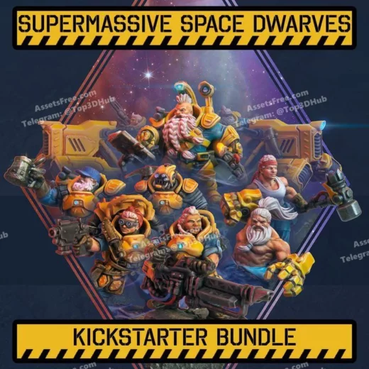 Supermassive Space Dwarves Kickstarter Bundle