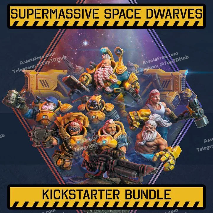 Supermassive Space Dwarves Kickstarter Bundle