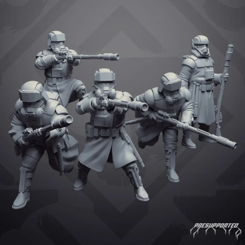 Swamp Trooper – Squad – SF140 – STL 3D Print Model | AssetsFree.com Swamp Trooper Squad SF140