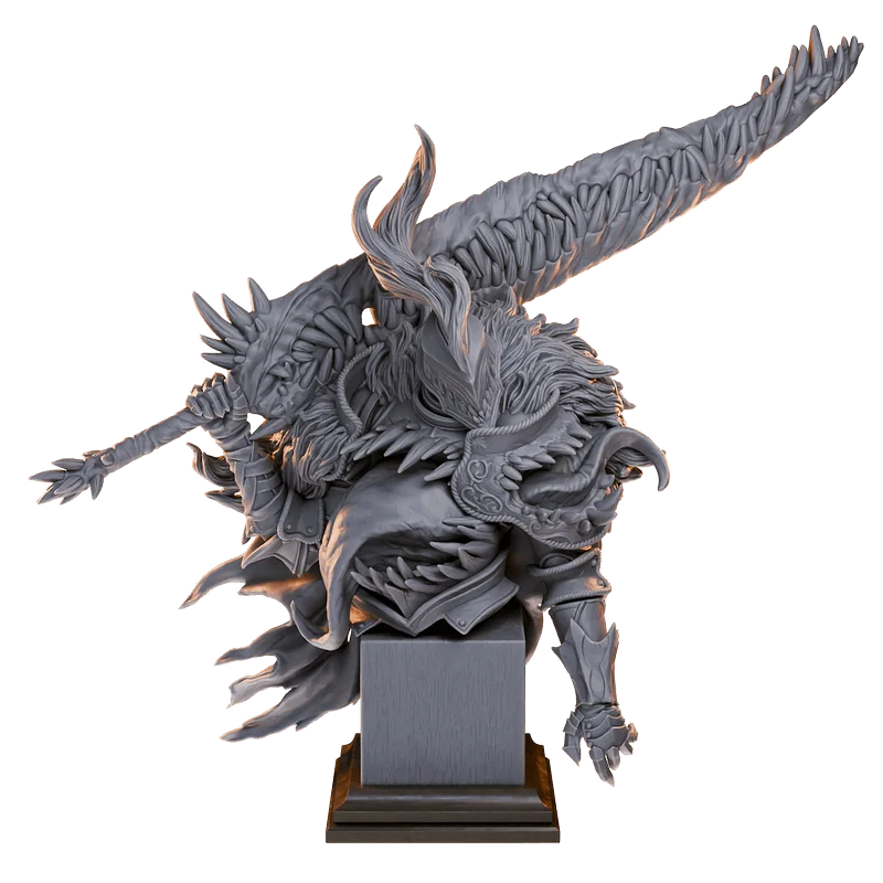 The Many-Knight – Bust – STL 3D Print Model | AssetsFree.com The many knight – bust