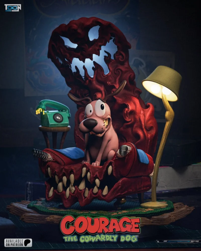 Toon Studios Courage The Cowardly Dog