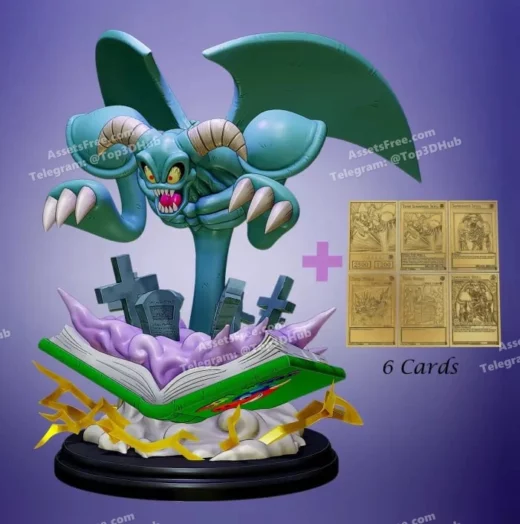 Toon Summoned Skull figure yugioh