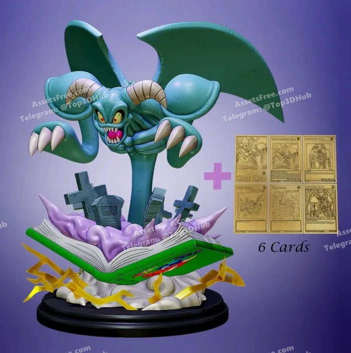 Toon Summoned Skull figure yugioh