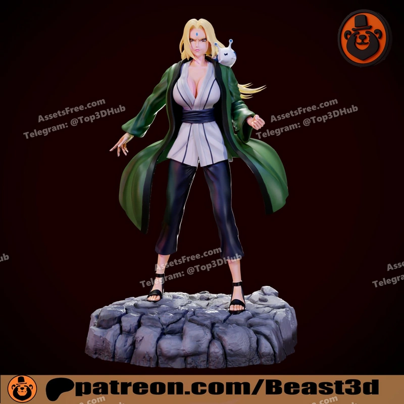 Tsunade Beast3d