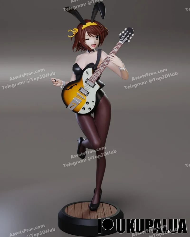 Ukupalua – Suzumiya Haruhi – STL 3D Print Model | AssetsFree.com Ukupalua Suzumiya Haruhi