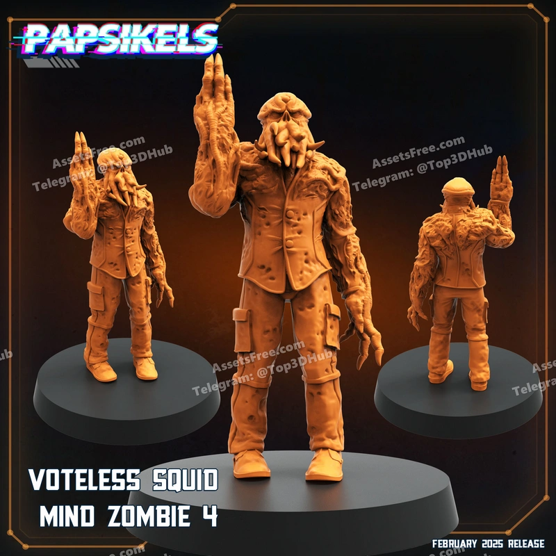 VOTELESS SQUID MIND ZOMBIE