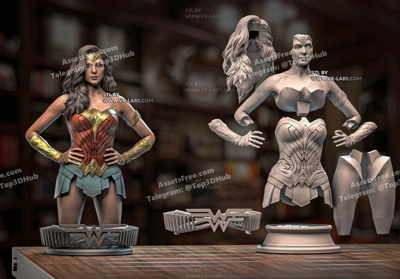 VXLabs Wonder Woman Gal Gadot Bust